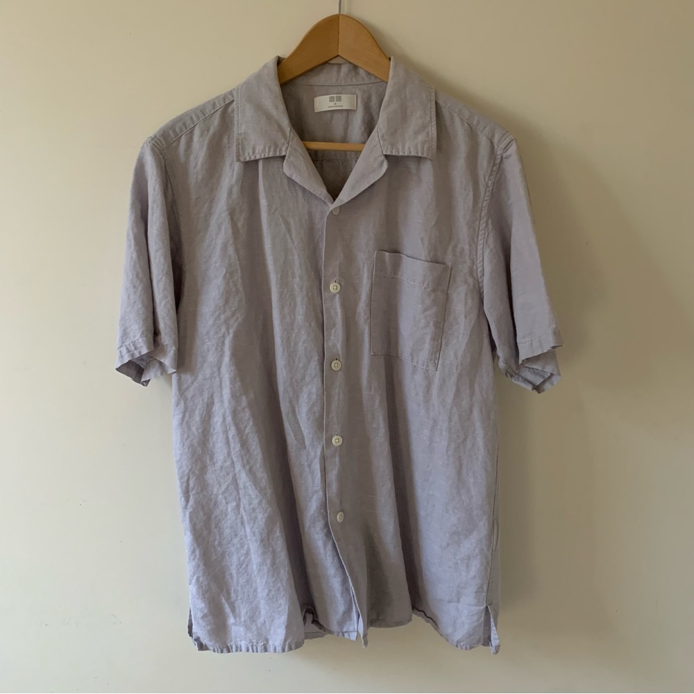 Uniqlo linen shirt